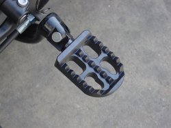 画像1: JOKER MACHINE ADJUSTABLE SERRATED BILLET FOOTPEG ショートタイプ