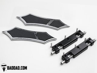 バッドダッド BadDad 992シフトリンケージBD992SLB ブラック バッドダッド BadDad 992シフトリンケージ クローム/ブラックシフター