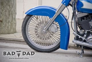 バッドダッド BadDad 992シフトリンケージ クローム/ブラックシフター