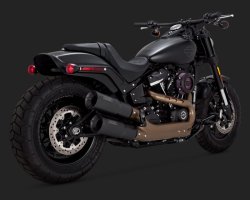 画像2: ハイアウトプットスリップオン M8 FATBOB用 ブラック