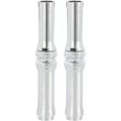 画像3: Ness 10-Gauge プッシュロッドカバー M8用 クローム/コントラスト (3)