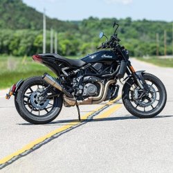 画像1: S&S Grand Nationalスリップオン インディアン FTR1200用