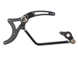 画像8: Performance Machine M8ツーリングモデル用 ミッドコントロールキット ブラック/ゴールド