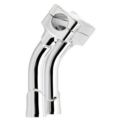 画像5: BILTWELL MURDOCK OS 1-1/8インチハンドル用 6インチプルバックライザー