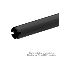 画像7: Biltwell 1-1/8インチ Tyson XL プルバック Tバー ブラック