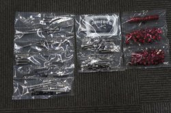 画像6: CHACHOS  カラービレットカバーエンジンボルトキット M8用