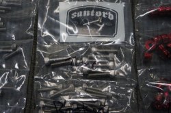 画像8: CHACHOS  カラービレットカバーエンジンボルトキット M8用