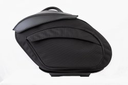 画像1: Retro Series V3 Touring Saddlebags - Ballistic Nylon 2013 and Earlier