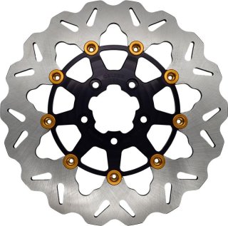 GBRAKES 11.5インチ Waveローター リア用 ブラック/コントラスト