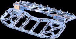 画像4: V5 BAGGER フロアボード レッド/ゴールド/JET FUEL/クローム