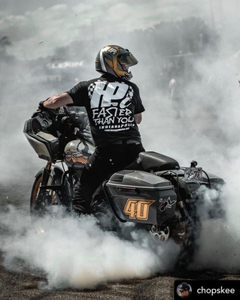 画像1: HPI FASTER THAN YOU Tシャツ  Sサイズのみ (1)