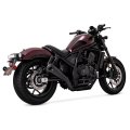 VANCE&HINES レブル1100 UPSWEEP スリップオン マットブラック