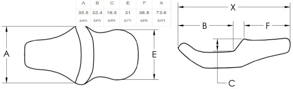 画像4: LS  ロードソファーシート チャレンジャー用 バックレスト付き (4)