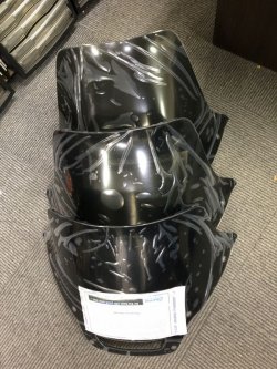 画像4: 在庫限りの特価 即納 FXLRST用シールド  ダークスモーク ベント有