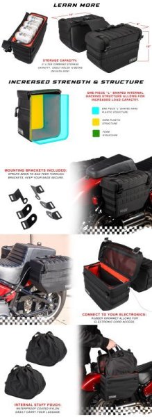 画像3: THRASHIN SUPPLY エクスペディションサドルバック 21L (3)