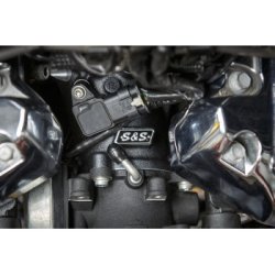 画像3: プレミアム S&S 55mm口径マニホールド M8エンジン用 ブラック