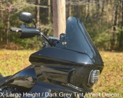 画像3: 在庫限りの特価 即納 FXLRST用シールド  ダークスモーク ベント有