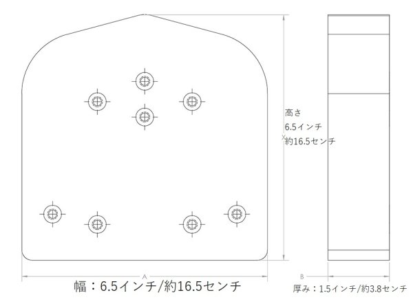 画像4: SDCグリッパーシートマッチデザイン 6.5インチパッド ゴールドステッチ (4)