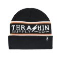 Thrashin Supply Heritage Beanie - Black
