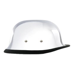 画像4: ジャーマン クロームハーフヘルメット