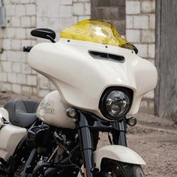 画像8: クロックワークス フレアスポーツシールド 6.5インチ  2014UP 赤/オレンジ/黄/緑/青/紫/ブロンズ