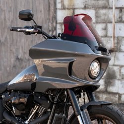 画像4: FLARE WINDSHIELD 8インチ ローライダーST用 赤/オレンジ/黄/緑/青/紫/ブロンズ