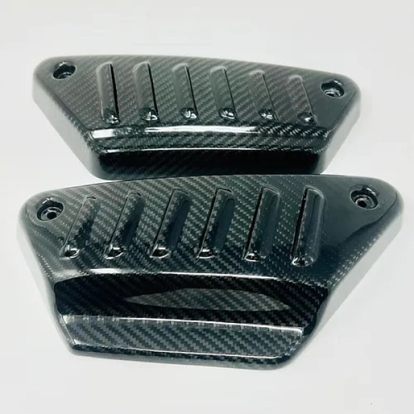 DMR FXRルーバーカーボンサイドカバー DEATH METAL RACING FXR