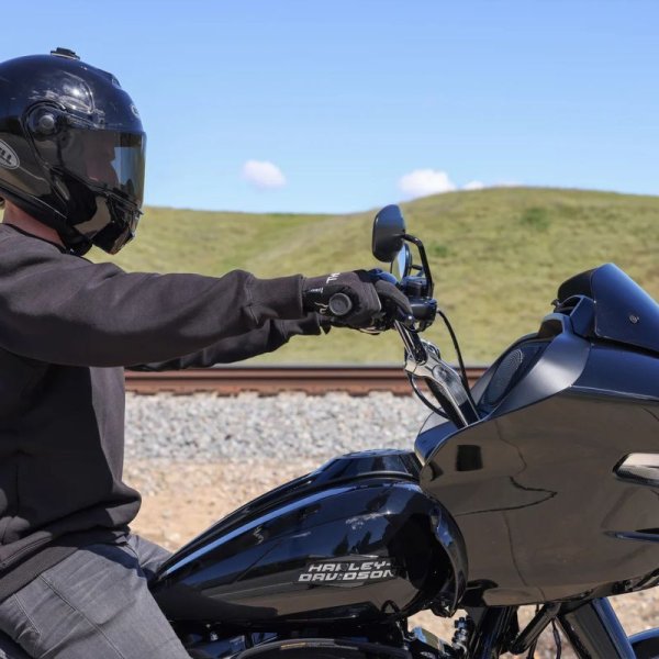 画像5: Thrashin Supply  ハイベンドハンドル クローム  2023.5年以降新型ハンドルコントロール用 (5)