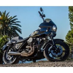 画像2: SADDLEMEN MINI FXRTカウル FXR用