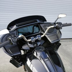 画像1: NESS MXスタイル トールハンドルバー ステンレススチール (溶接タイプ）