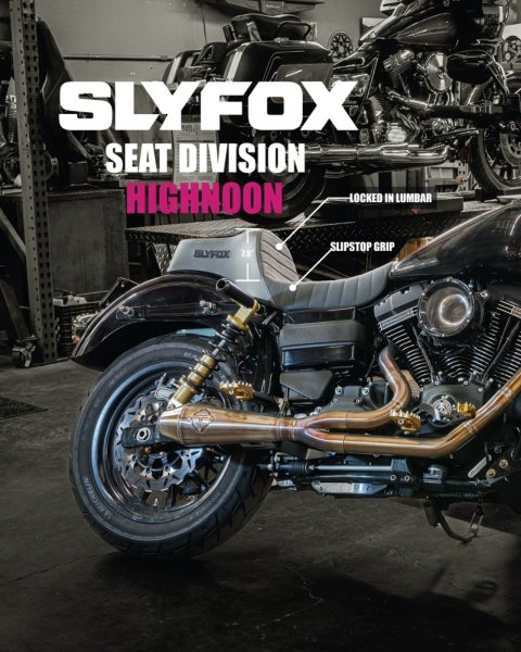 画像5: SLYFOX Highnoonシート 06年以降のダイナ用 (5)