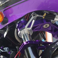 画像5: 2015年以降ロードグライド用 オーリンズステアリングダンパーキット