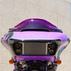 画像2: 2015-2023 ロードグライドレースラジエーターキット