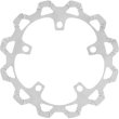 画像1: LYNDALL ENFORCER ワンピースローターフロント 12.5" 2024年以降新型カウルツーリングモデル用 (1)