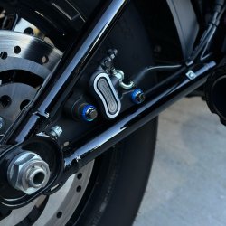 画像2: M8ソフテイル リアキャリパーマウントARPボルトキット