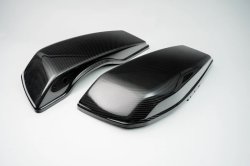 画像1: SLYFOX カーボン サドルバックリッド（蓋） 2023CVO/2024年以降新型ツーリング用
