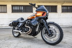 画像1: SADDLEMEN MINI FXRTカウル FXR用
