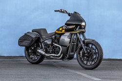 画像2: SADDLEMEN MINI FXRTカウル M8ソフテイル用