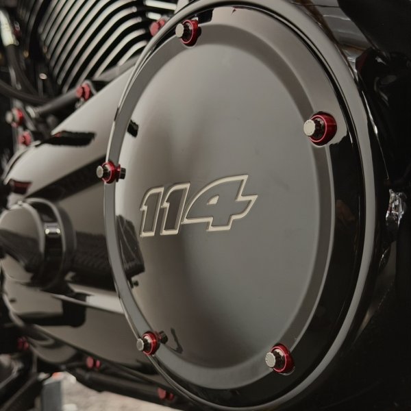 画像1: M8 ソフテイル ダービーカバー ARPボルトキット用ワッシャー (1)