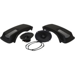 画像1: ホグチューン サドルバッグリッド 6x9スピーカーセット 99-2013 ツーリング