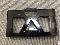 画像2: レイダウンナンバープレートマウント（日本仕様）