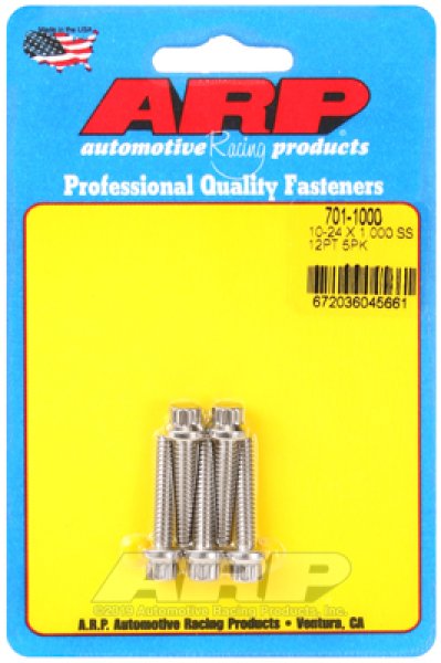 画像1: ARP ステンレス ボルト 10-24 x 1.000˝ 5個セット (1)