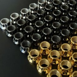 画像2: M8 ソフテイル スイングアームピボットナット