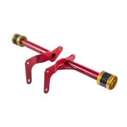 画像12: ProTek パフォーマンス リアクラッシュバー レッド