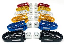 画像1: DMR ミニベアトラップ フットペグ M8 ソフテイル用