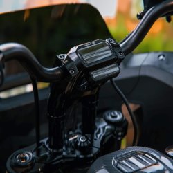 画像1: KICKBACK COREアイソレイティッドライザー 1インチハンドル用 ブラック