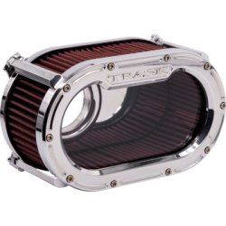 画像1: Big Papi  ハイフローエアークリーナー Gen 1 M8用クローム