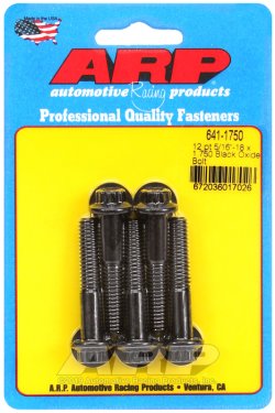 画像1: ARP Black Oxide ボルト 5/16˝-18 1.750˝ 5本セット　