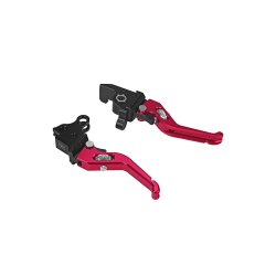 画像2: アジャスタブルショートクラッチ＆ブレーキレバーセット 25年以降ソフテイル用