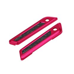 画像1: カーボンサドルバックラッチ  フォージドカーボン